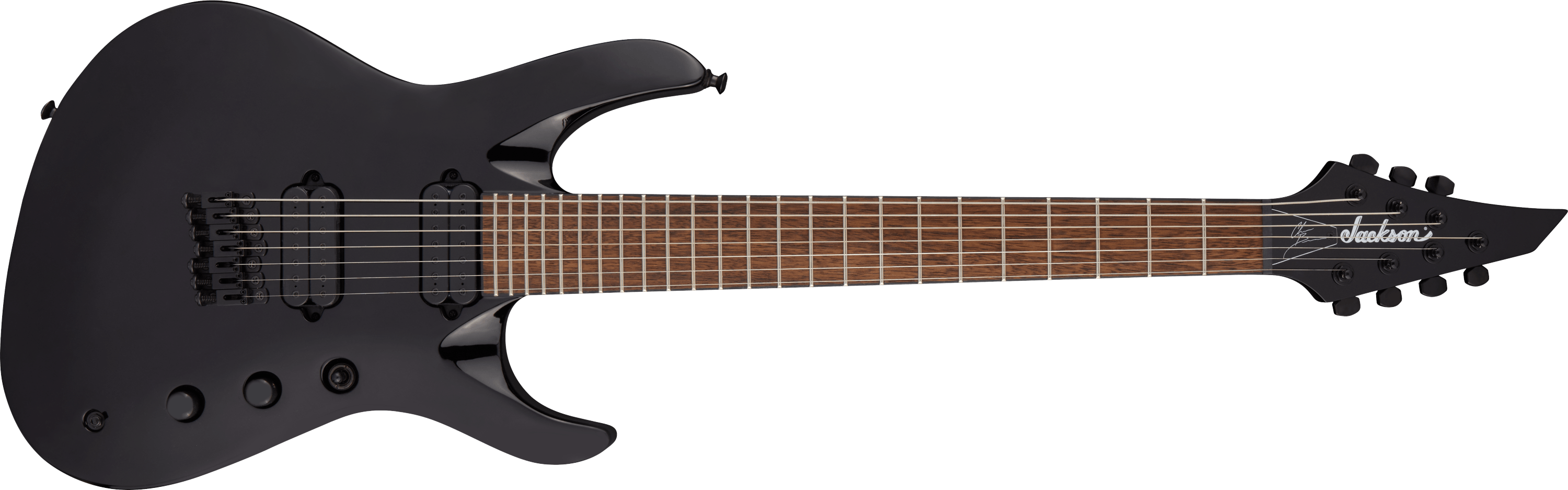 [Jake 　]Jackson  Black 7弦 Amazon.com: Jackson X Series Dinky DKAF7 Multi-Scale - Gloss